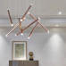 Люстра Dutti D0068 LED Chandelier Modern 14 black