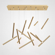 Люстра Dutti D0068 LED Chandelier Modern 14 Gold
