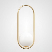 Подвесной светильник Matthew McCormick hoop 50 Gold MILA Pendant