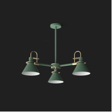 Люстра на штанге CODA D76 Green