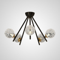 Потолочная люстра INGELA CH L5 Black
