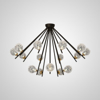 Потолочная люстра INGELA CH L15 Black