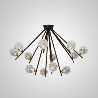 Потолочная люстра INGELA CH L12 Black