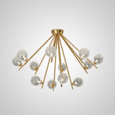 Потолочная люстра INGELA CH L12 Brass