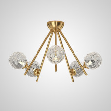 Потолочная люстра INGELA CH L5 Brass