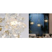 Хрустальный светильник Цветок Лотоса Lotus flower Clear Glass pendant lamp A