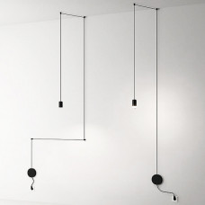 Подвесной светильник VIA Wireflow polyhedral 0347 Free-Form pendant lamp