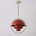 Люстра Louis Weisdorff Gubi Multi-lite Pendant Red