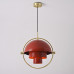 Люстра Louis Weisdorff Gubi Multi-lite Pendant Red