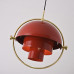 Люстра Louis Weisdorff Gubi Multi-lite Pendant Red