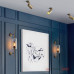 Настенный светильник CATCH WALL ball L58 brass