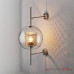 Настенный светильник CATCH WALL ball L58 brass
