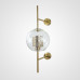 Настенный светильник CATCH WALL ball L55 brass