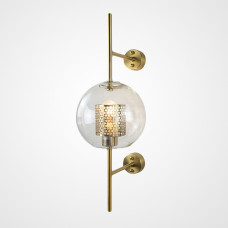 Настенный светильник CATCH WALL ball L55 brass