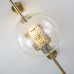 Настенный светильник CATCH WALL ball L55 brass