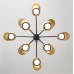 Люстра на штанге INGEL D110 8 lamps White