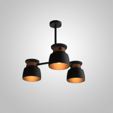 Люстра на штанге LOOP L3 Black