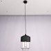 Подвесной светильник NORD A D18 Black/Transparent