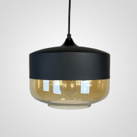 Подвесной светильник NORD D D25 Black/Amber