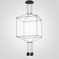 Подвесной светильник Via Wireflow polyhedral 0311 Pendan Light