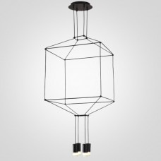 Подвесной светильник Via Wireflow polyhedral 0311 Pendan Light