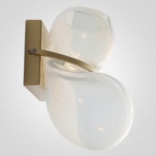 Бра White glass trap wall lamp 