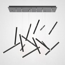 Люстра Dutti D0068 LED Chandelier Modern 14 black