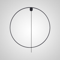 Настенный светильник WILD RING B D80 Black
