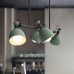 Подвесной реечный светильник LONG Green
