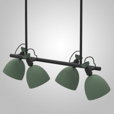 Подвесной реечный светильник LONG Green