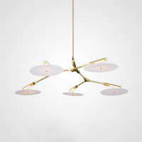 Люстра Адель Branching With Porcelain Disc BD 5