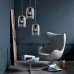 Подвесной светильник ARIA Smoky
