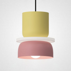 Подвесной светильник ILO D18,5 yellow/pink