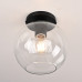 Потолочный светильник RH Utilitaire Globe  Shade Flushmount Black