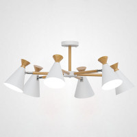 Люстра на штанге OLA D76.5 White