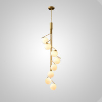 Подвесной светильник SHIRLEY 8 brass