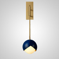 Настенный светильник FLORIS WALL B Bronze Blue