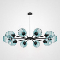 Люстра на штанге MARINE B 10 Black/Blue