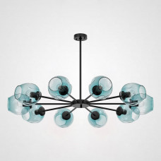 Люстра на штанге MARINE B 10 Black/Blue