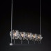 Люстра Boule De Cristal Linear Chandelier 5 Black