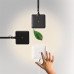 Настольная лампа Kelvin LED Base Shiny black F3311030