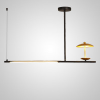 Подвесной светильник HETLEY B L2 Gold Black