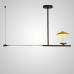 Подвесной светильник HETLEY B L3 Gold Black