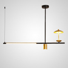 Подвесной светильник HETLEY B L3 Gold Black