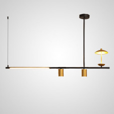 Подвесной светильник HETLEY B L4 Gold Black