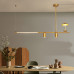 Подвесной светильник HETLEY B L3 Gold Black