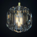 Подвесной светильник Boule De Cristal Single Rod Pendant Brass