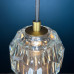 Подвесной светильник Boule De Cristal Single Rod Pendant Brass