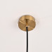 Подвесной светильник Boule De Cristal Single Rod Pendant Brass