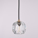 Подвесной светильник Boule De Cristal Single Rod Pendant Brass